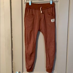 Kids terry jogger size 8.